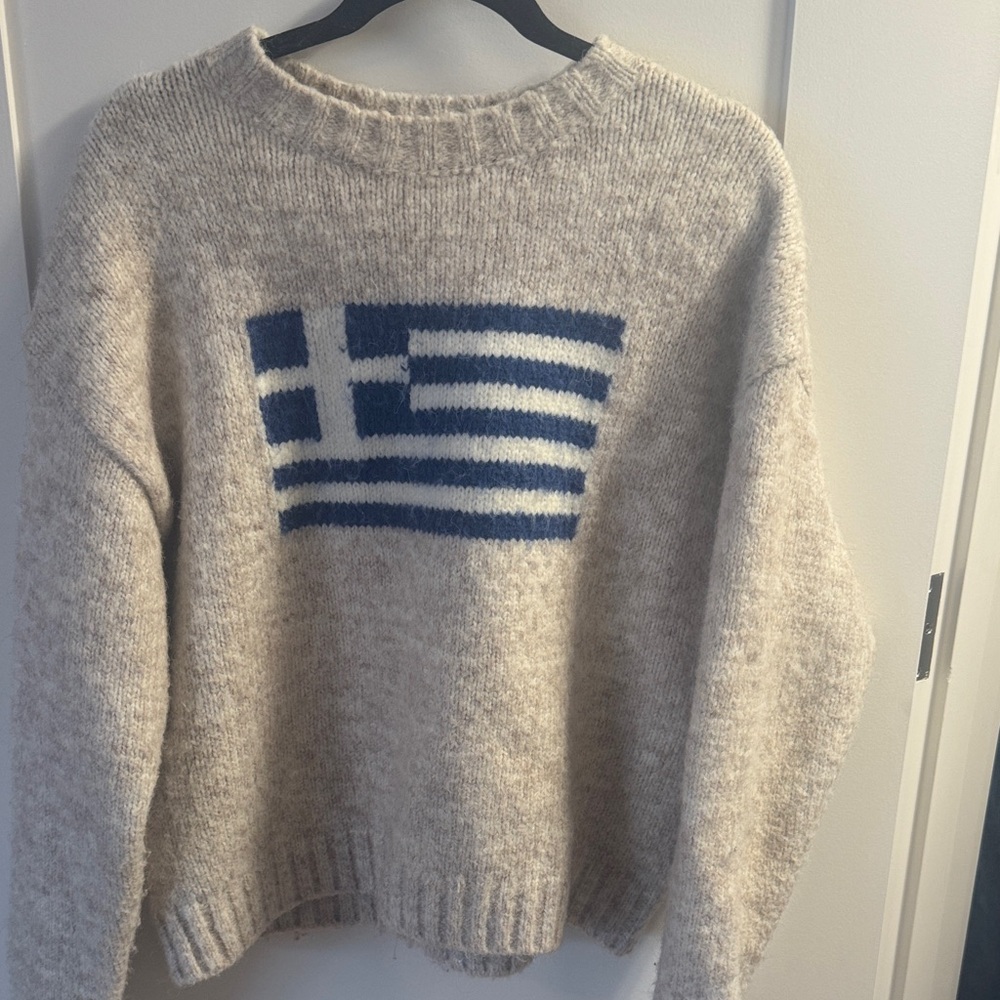 Edikted Beige Knit Sweater